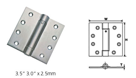 Stainless Steel Spring Hinges